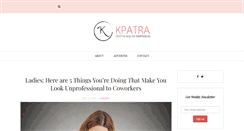 Desktop Screenshot of kpatra.com